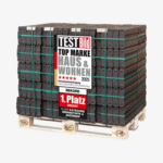 Rekord Braunkohlebriketts 25kg | 1000kg Palette