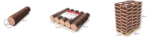 Spark Buchen-Kaminbriketts rund 960 kg auf Palette – Bild 5