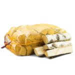 Kaminholz Birke 25cm im Sack 54 x 40L/15kg Sack – Bild 2