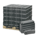 Rekord Braunkohlebriketts 25kg | 1000kg Palette – Bild 2