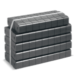 Rekord Braunkohlebriketts 25kg | 1000kg Palette – Bild 3